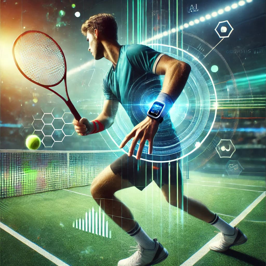 Utilisation de l'intelligence artificielle pour fournir des conseils personnalisés en tennis.